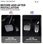 Accelerator Brake Pedal Anti Slip Foot Rest Cover, Compatible with Model Y 2022 & Mod lifestyle view