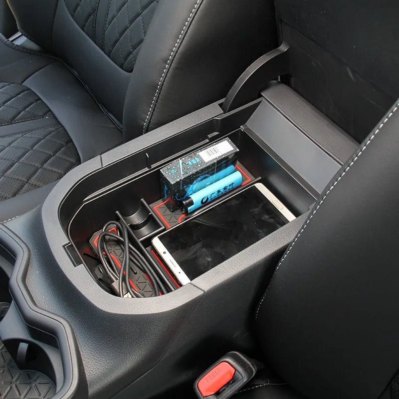 For Toyota RAV4 XA50 2019~2025 RAV 4 Hybrid Car Armrest Storage Box Console Dashboard Su detail view