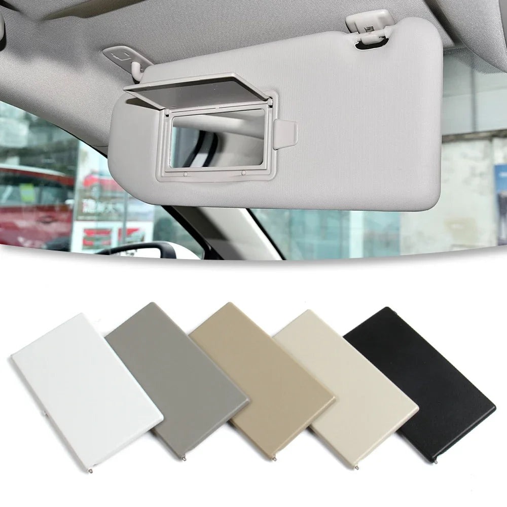 Car  Vanity Mirror Cover Car Sun Visor Cover For Peugeot 408 508 308S  4008 3008  Citroen C4L  C-Triomphe  C5 Aircross C-Quatre