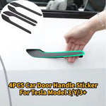 Car Door Handle Sticker For Tesla Model 3/Y/YL Highland Model Y Juniper Protector Wra alternate view
