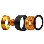 Metal 1.9 Beadlock Wheel Rim Hub for 1/10 RC Crawler D90 detail view