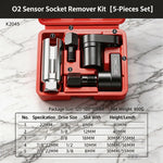 Universal Oxygen Sensor Socket Set O2 Lambda Sensor Removal Tool Kit Automotive Wrenc alternate view