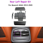 LHD RHD Ghibli 2014-2020 Car Rear Left Right Air Conditioning AC Vent Grille Slide Clip Repair Kit For Maserati 670021523