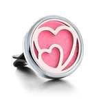 Refillable Car Air Freshener Diffuser Clip | Auto Vent Aromatherapy close-up view