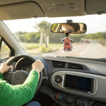 Baby Highland Cow Car Air Freshener Car Fragrance Tablets Wardrobe Rearview Mirror Hanging Decor Car Accessories Interior Pendan