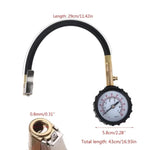 Professional Tire Pressure Gauge | Rapid Air Down Deflator with Inflating Hose alternate view