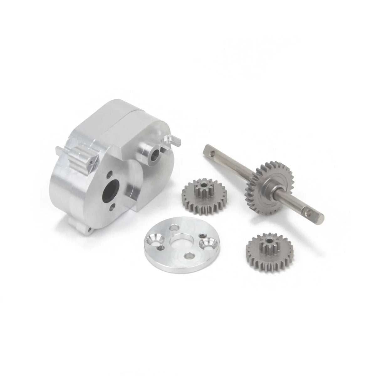 Full Metal Transmission Gearbox for 1/12 RC Crawler Car MN82 MN99S MN168 MN78 MN98 370 Brushled Motor 2322 Gear Box Upgrade Part