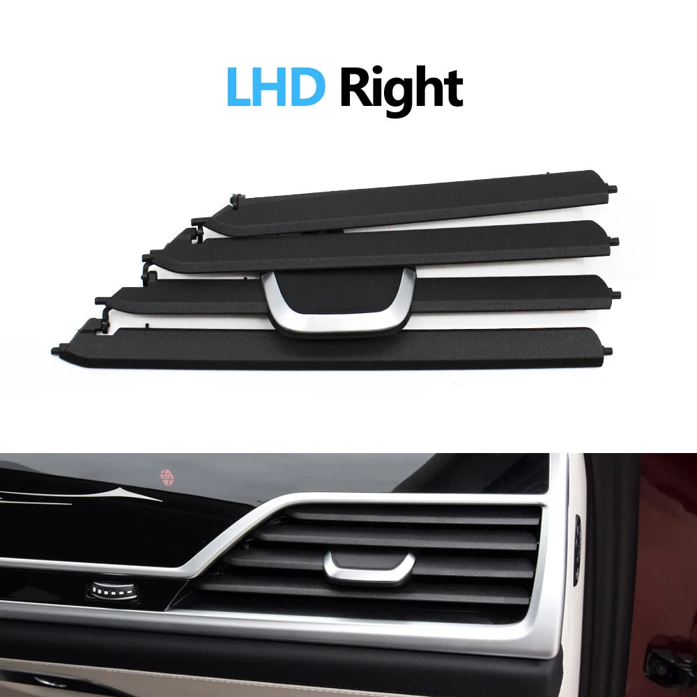 Car Front Middle Left Right Air Vent Outlet Grille AC Slide Clip Repair Kit For BMW 7 Series G11 G12 730Li 740Li 750Li M760Li