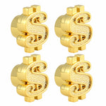 4Pcs Universal Cross Tire Valve Caps | Car Truck SUV Motorcycle Dust Cover detail view