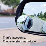 360° Car Rearview Mirror Small Round Blind Spot Mirror | Peugeot All Series Auto Acce lifestyle view