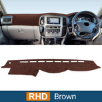 Toyota Land Cruiser 100 LC100 Dashboard Cover | Anti-UV Carpet Non-Slip Mat 1998-2007 alternate view