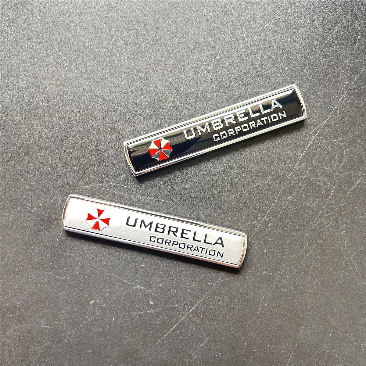 1Pcs Car styling 3D Aluminum alloy Umbrella corporation car stickers decals emblem de alternate view