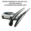 For FIAT For BRAVO II (198)2008-11-07-12 Rear Windshield Wiper Assembly with Rocker Arm Blade Rear Windscreen Wiper Arm & Blade