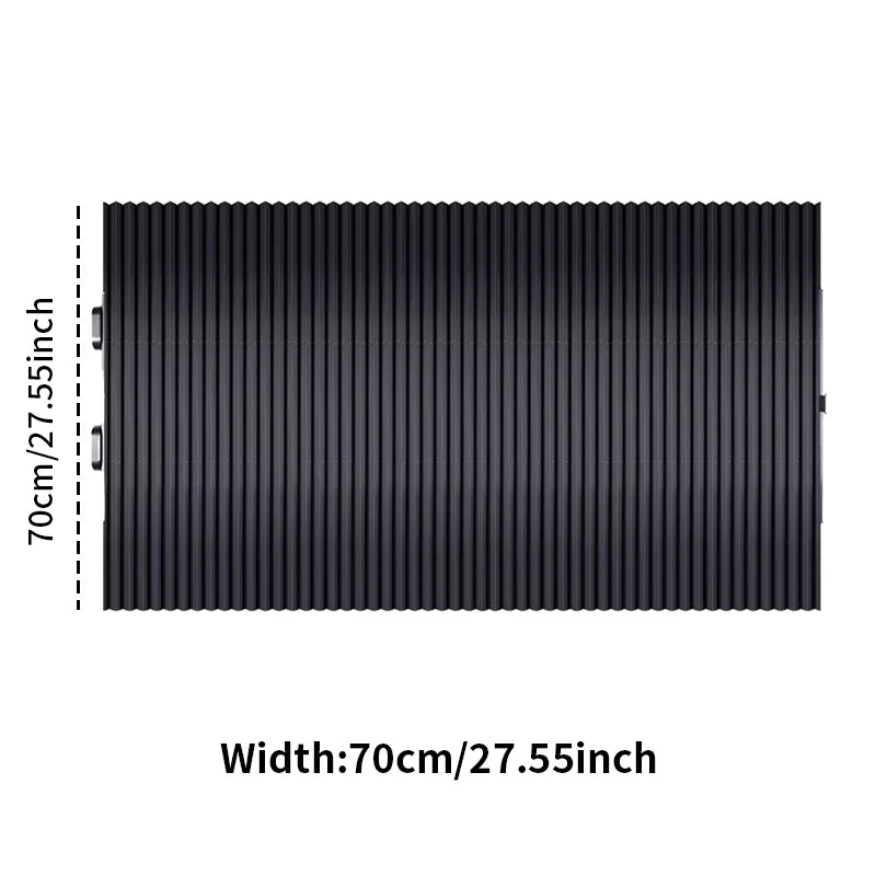 Car Retractable Windshield Sunshade | UV Blocking Car Sun Shade with Suction Cups detail view