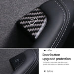 For Tesla Model 3 Highland Model Y Carbon Fiber Door Switch Trim | Interior Stickers lifestyle view