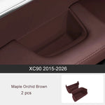 For Volvo XC90 Door Armrest Storage Box Silicone Pad Handle Box Pad 2015-2026 Car Deco close-up view