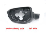 For Honda Civic 10th 2016 2017 2018-2021 Car Accessories Door Wing Mirrors Holder Rearview Mirror Trim Ring Housing Frame 1PCS