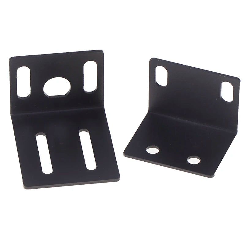 1 set ear Mounting jointing with screw cap Metal 1U 19" Rack Mount for frame box High Qulaity Wireless System Receiver Host