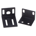 1 set ear Mounting jointing with screw cap Metal 1U 19" Rack Mount for frame box High Qulaity Wireless System Receiver Host