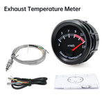 52mm Car Gauge Set | Water Temp Oil Temp Voltmeter Oil Pressure Boost Gauge lifestyle view