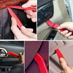 Car Door Tool Kit Inflatable Air Wedge Pump Auto Repair Window Door Open Fixing Gri additional angle