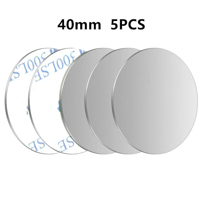 Not Magnetic Metal Plate For Car Phone Holder Universal Iron Sheet Disk Sticker Mount lifestyle view