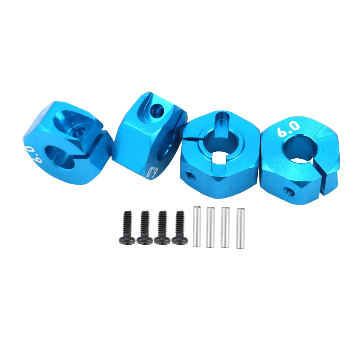 Aluminum Hex 12mm Drive Hub Adapter for RC Cars additional angle