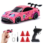 1/64 Drift RC Car with LED Lights 2.4G Remote Control alternate view