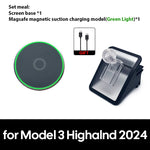 Phone Holder Mount Magnetic Phone Mount Compatible with MagSafe for iPhone 17 For Tesl close-up view