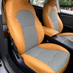 1pcs Houndstooth High Quality Cotton Linen Seats Fabric Car Seat Cover Headliner Door lifestyle view