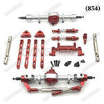 MN82 Remote Control Car Upgrade Metal Front and Rear Axle Drive Shaft Shock Absorber Tire for MN 1/12 MN82T LC79 MN82S MN82Pro