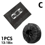 Car Spare Tire Covers Case Auto Wheel Tires Storage Bags Dust-proof Protector Car Accessories