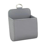 Car Air Outlet Hanging Storage Bag, Leather Dashboard Organizer for Phone, Key, Sunglass detail view
