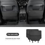Car Anti-kick Pad Interior Pu Leather Auto Seat Back Protector Pads Anti Scratch Back Seat Organizer Car Accessories