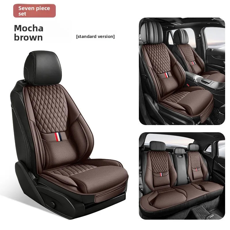 Universal Ergonomic Car Seat Cover Built-in 6cm Lumbar Support and Leg Bolster Breath alternate view