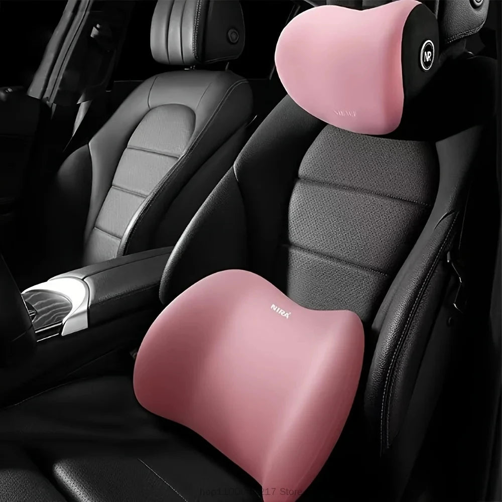 Ergonomic memory foam car seat cushion - suitable for all seasons comfort car headres alternate view