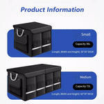 Foldable Oxford Cloth Trunk Organizer 72L additional angle