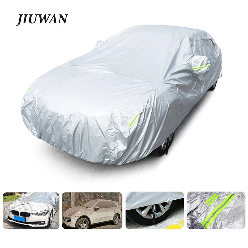 Universal Car Cover | All-Weather Outdoor Protection for Hatchback, Sedan, and SUV alternate view