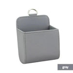 Car Leather Storage Box, Car Air Outlet Hanging Storage Bag, Dashboard, Mobile Phone G close-up view