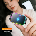2026 NEW Style Magnetic Stand Wireless Car Charger MacSafe Car Phone Holder Fast Charging Station for iPhone15 14 13 12 Pro Max