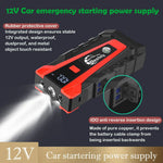 Jump Starter Power Bank 12V Booster for Car Start 3000A Battery Quick Charger Portable close-up view