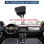 Car Front Rear Air Conditioning Outlet AC Vent Tab Clip For Skoda Kodiaq Karoq 56G819701 56G819702 56G820951 56G820952