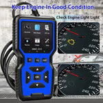 V519 Car Diagnostic Scanner Tool Automotive OBD2 Scanner for Engine Health Check with Color Screen
