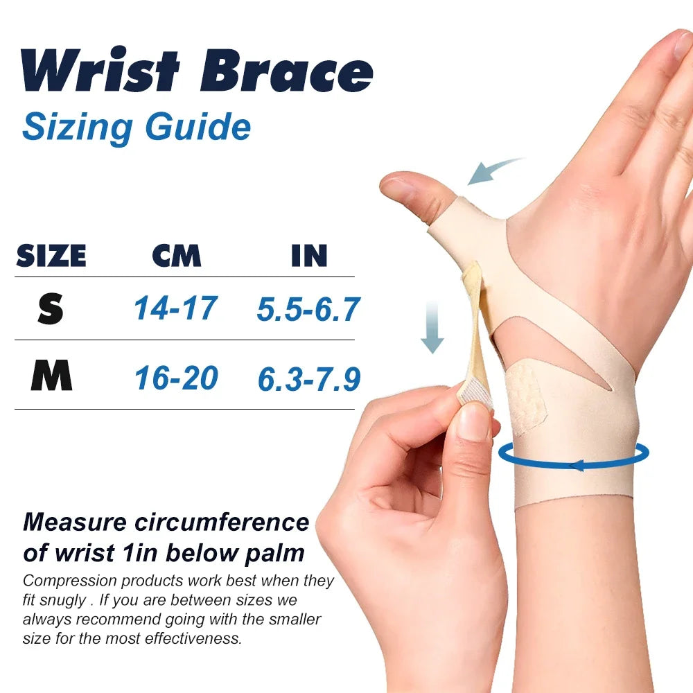 1Pcs Thumb Brace & Wrist Stabilizer Right Left Hand Women & Men, Spica Splint, CMC Th alternate view