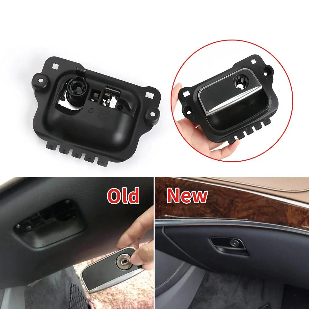Black Gray Beige Car Glove Box Lock Latch Handle A2226805204 For Mercedes Benz W222 S close-up view