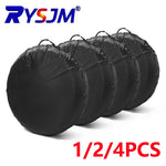 1/2/4PCS Car Auto Wheel Tire Cover | Weatherproof Dust-Proof Spare Tire Bag for 4x4 Overland Vehicle