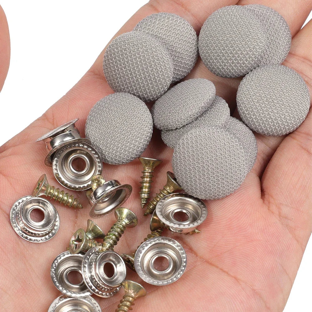 Car Ceiling Fabric Fixing Clips Universal Car Roof Lining Cloth Dropping Repair Buckle close-up view