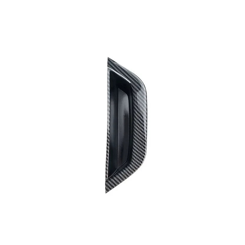Carbon Fiber Style LHD Front Left Door Handle Interior Accessorie For BMW X3 X4 F25 F2 close-up view