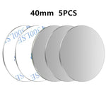 5PCS Car Phone Holder Metal Plate Magnetic Holder Round Square Sticker iron Sheet for alternate view