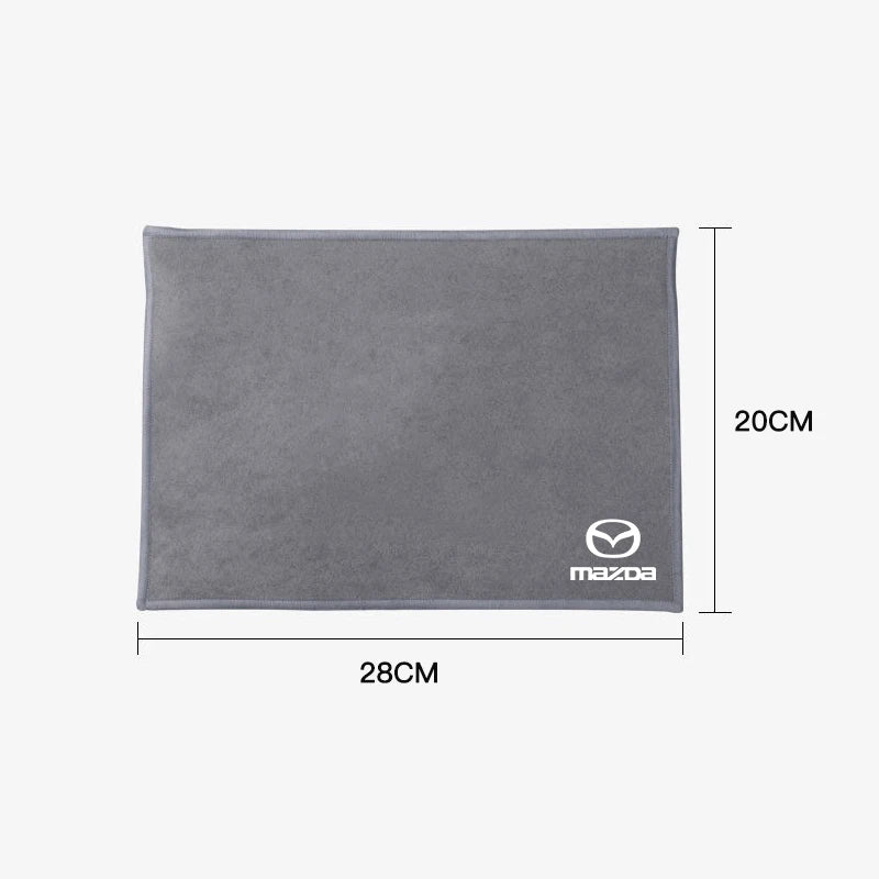 Car Microfiber Cleaning Towel | Soft Suede Drying Cloth for Mazda Models alternate view